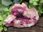 Natural Salrose Cobaltoan Dolomite Specimens with Heterogenite x 6 From Kakanda, Congo