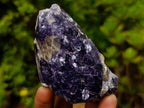 Polished One Side Silver Leaf Lepidolite Slices x 24 From Zimbabwe