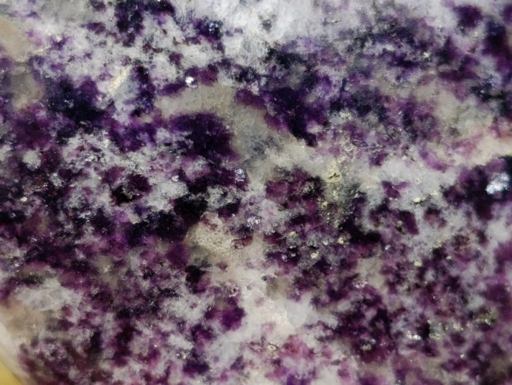 Polished Lepidolite Standing Display Pieces x 2 From Zimbabwe