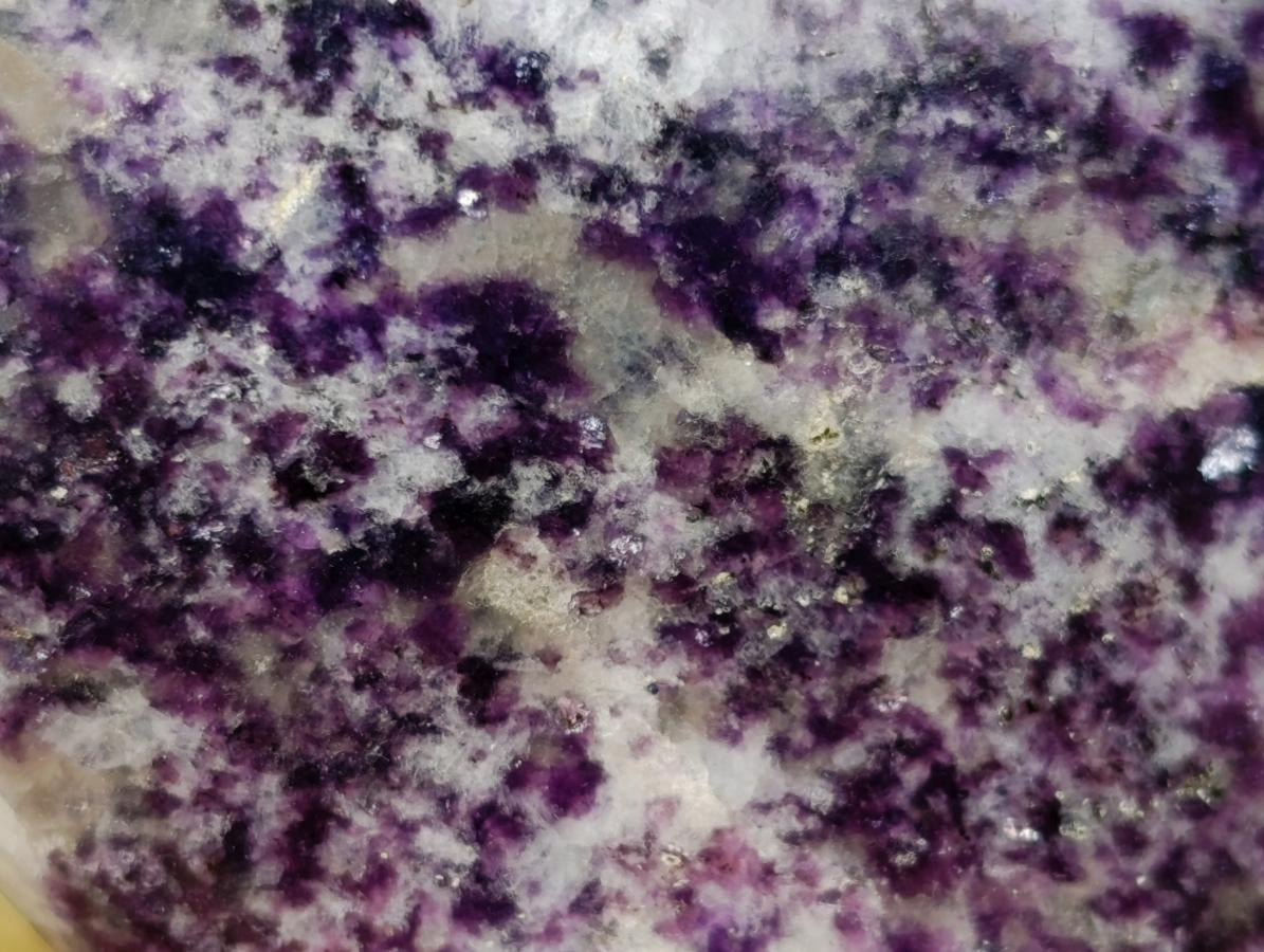 Polished Lepidolite Standing Display Pieces x 2 From Zimbabwe