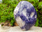 Polished Lepidolite Standing Display Pieces x 2 From Zimbabwe