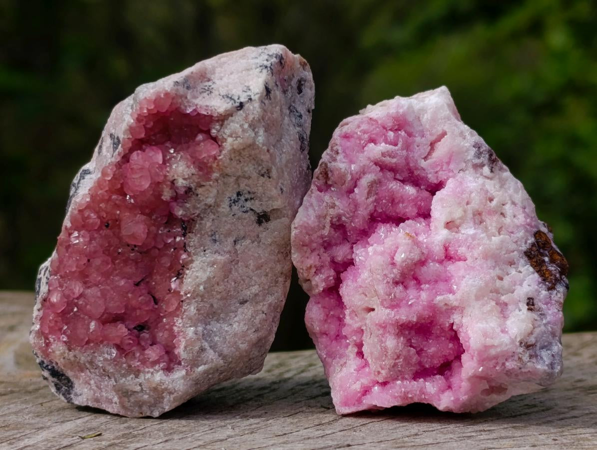Natural Spherocobaltite Specimens x 12 From Mashamba West Mine, Congo