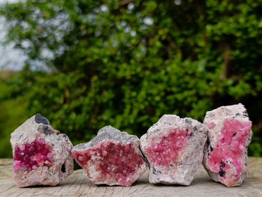 Natural Spherocobaltite Specimens x 12 From Mashamba West Mine, Congo
