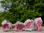 Natural Spherocobaltite Specimens x 12 From Mashamba West Mine, Congo