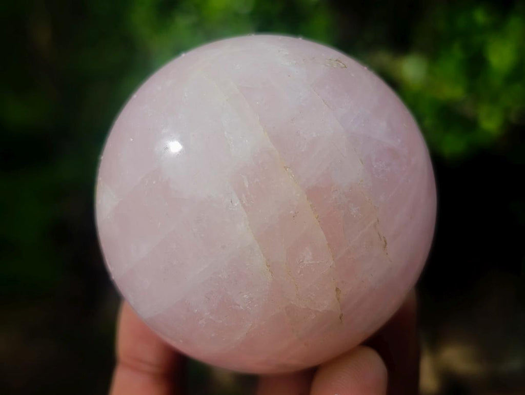 Polished Gemmy Rose Quartz Spheres x 6 From Madagascar