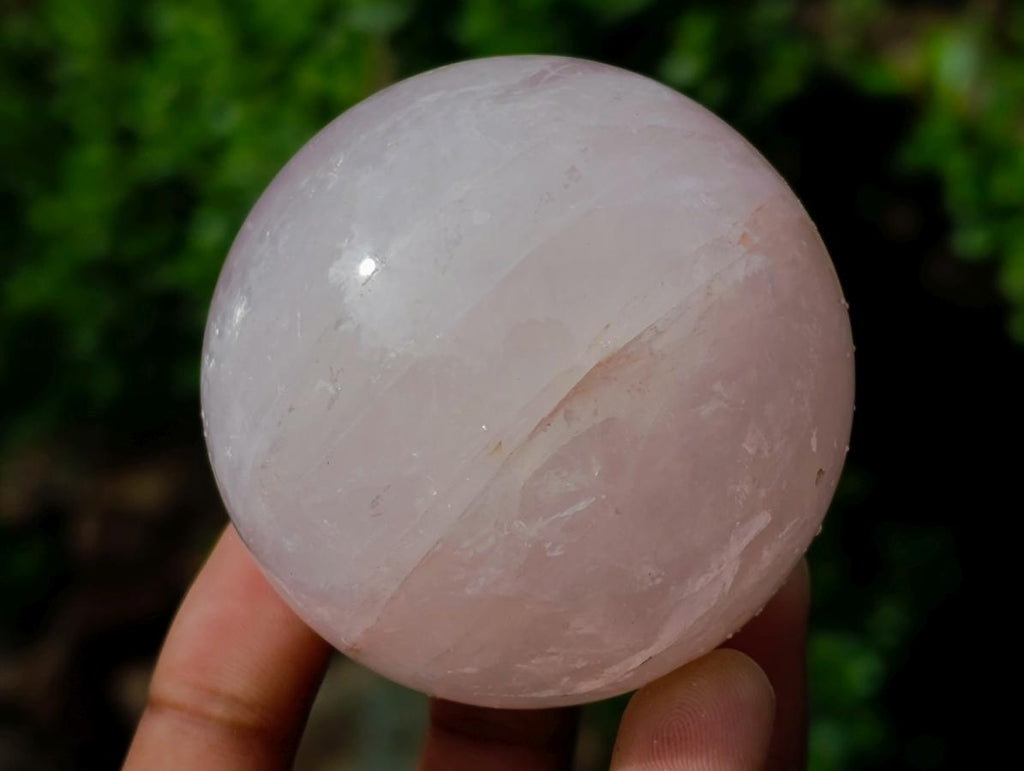 Polished Gemmy Rose Quartz Spheres x 6 From Madagascar