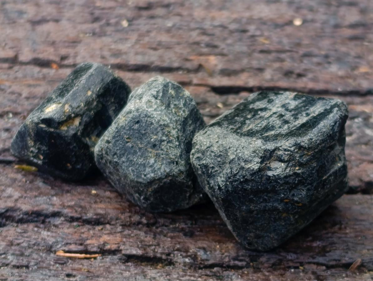 Natural Schorl Black Tourmaline Crystals x 2.97 Kg Lot From Zimbabwe