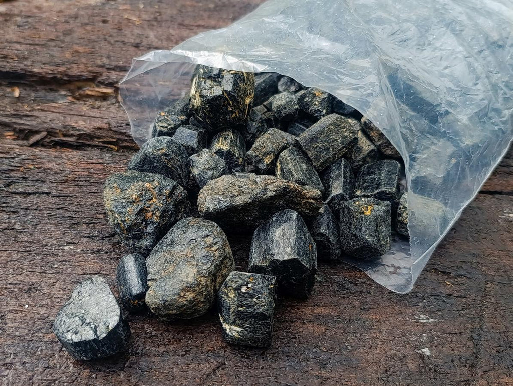 Natural Schorl Black Tourmaline Crystals x 2.97 Kg Lot From Zimbabwe