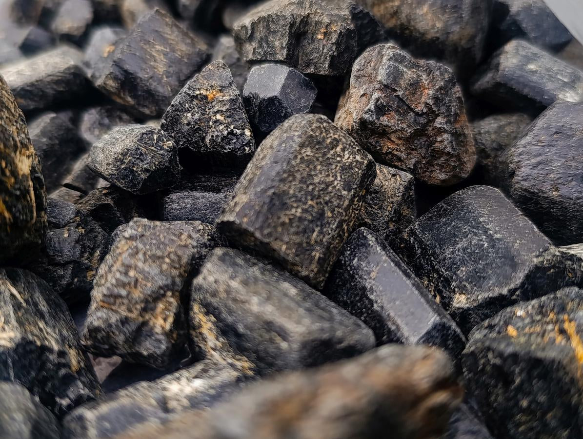 Natural Schorl Black Tourmaline Crystals x 2.97 Kg Lot From Zimbabwe