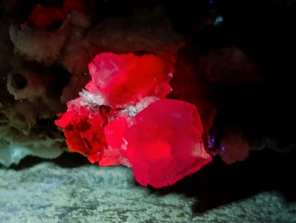 Natural XL Drusy Coated Calcite Sceptre Spearhead Pseudomorph Cluster x 1 From Albert's Mountain, Lesotho