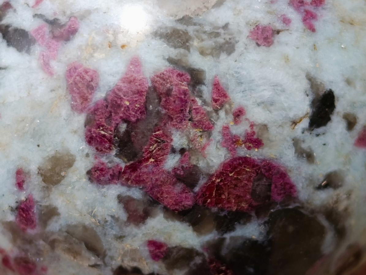 Polished Rubellite Pink Tourmaline Spheres x 2 From Ambatondrazaka, Madagascar