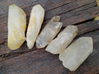Natural Mix of Large Smokey Quartz Crystals x 5 From Southern Africa