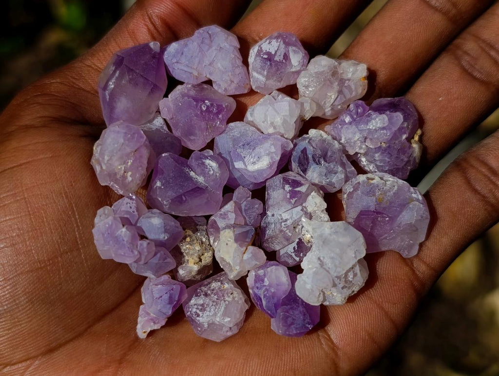 Natural Amethyst Crystal Bags of 1kg Lots x 6 From Madagascar