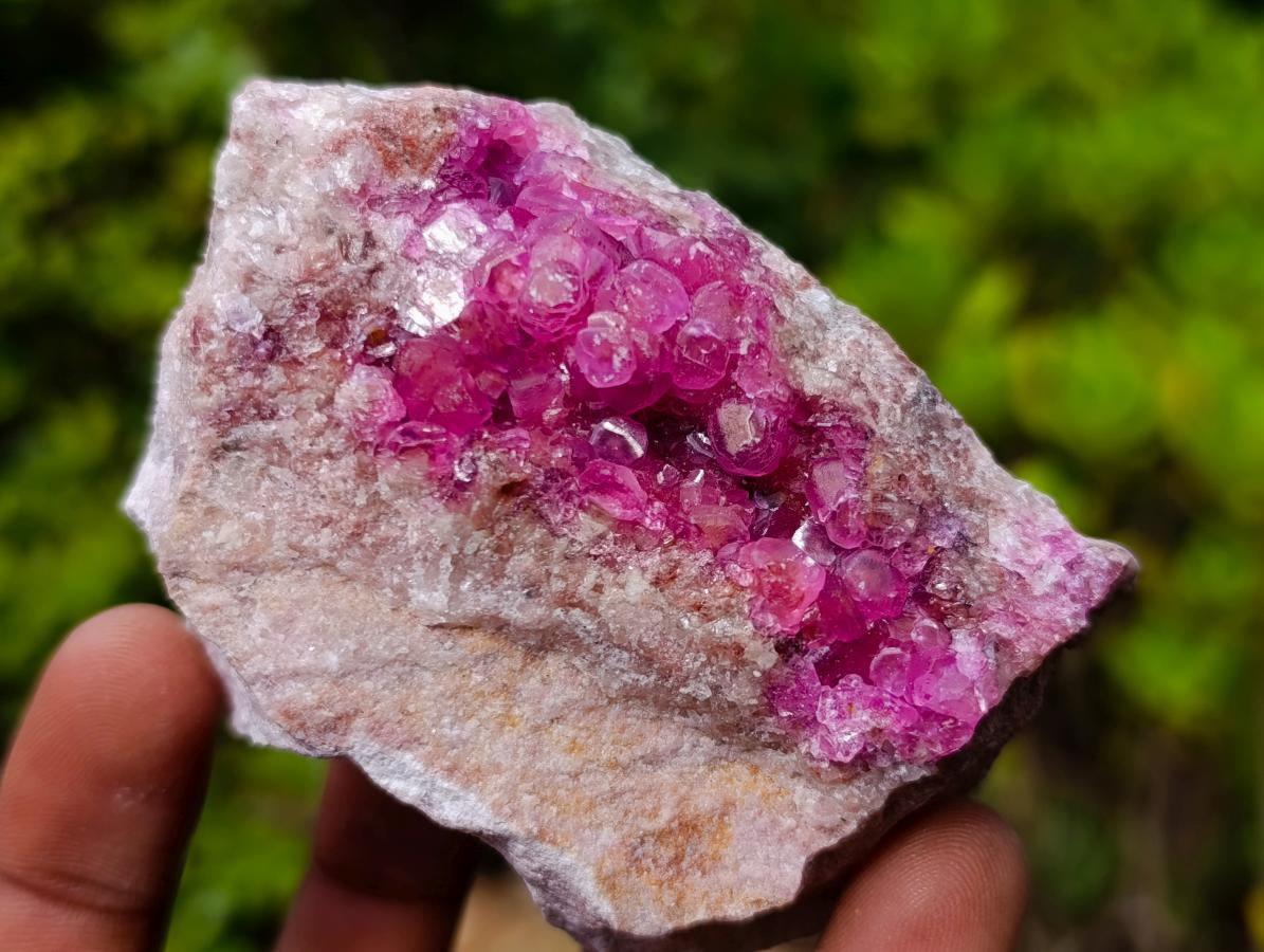Natural Spherocobaltite Specimens x 12 From Mashamba West Mine, Congo