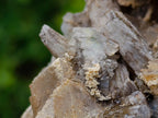 Natural Stacked Rhombohedral Calcite Clusters with Phosphorus Aragonite x 2 From Albert's Mountain, Lesotho