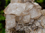 Natural Stacked Rhombohedral Calcite Clusters with Phosphorus Aragonite x 2 From Albert's Mountain, Lesotho