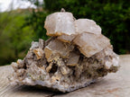 Natural Stacked Rhombohedral Calcite Clusters with Phosphorus Aragonite x 2 From Albert's Mountain, Lesotho
