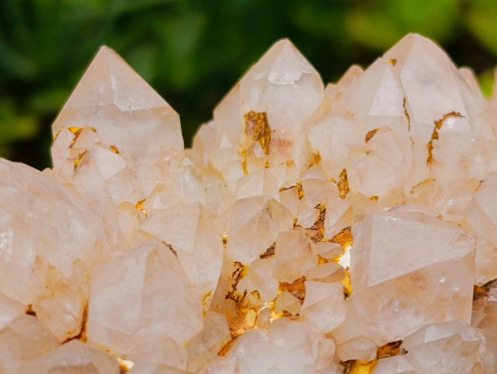 Natural Cascading "Anananas" Candle Quartz Clusters x 3 From Antsirabe, Madagascar