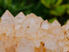 Natural Cascading "Anananas" Candle Quartz Clusters x 3 From Antsirabe, Madagascar