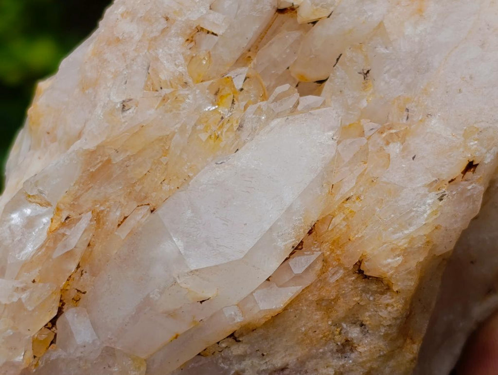 Natural Cascading "Anananas" Candle Quartz Clusters x 3 From Antsirabe, Madagascar