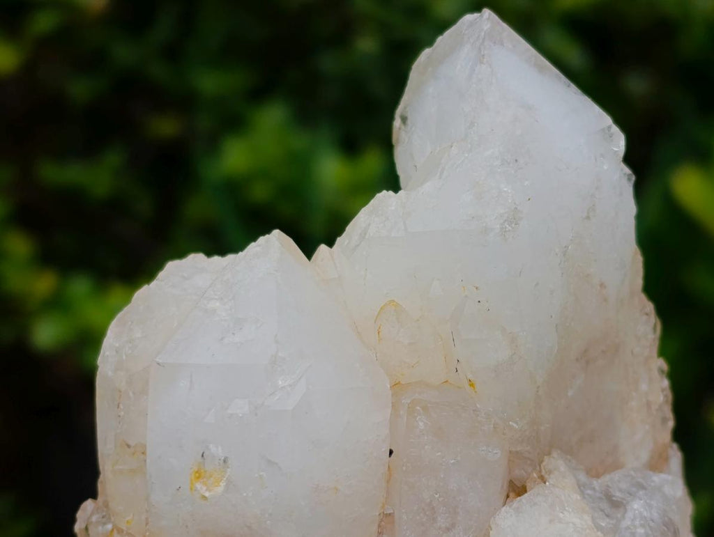 Natural Cascading "Anananas" Candle Quartz Clusters x 3 From Antsirabe, Madagascar