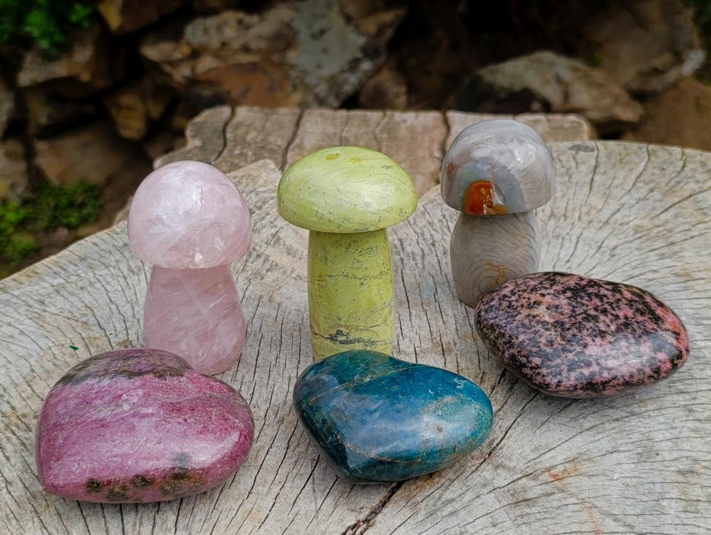 Polished Mix of Selected Multi Mineral Pieces x 6 From Southern Africa