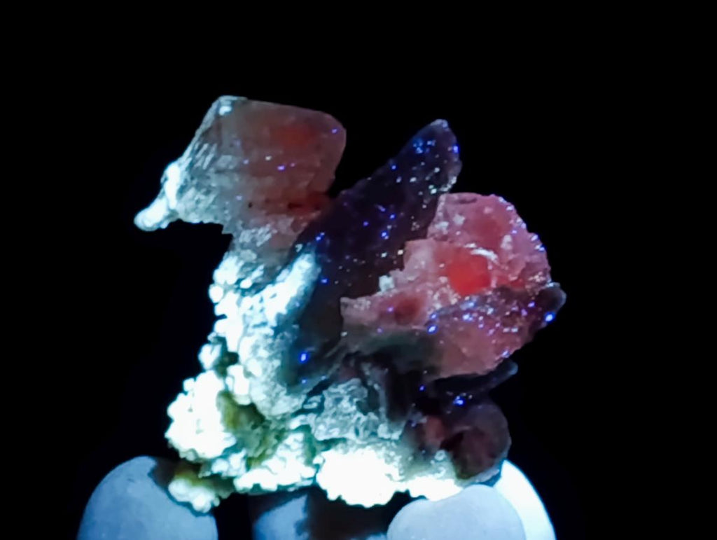 Natural Rhomboherdral and Spearhead Calcite Crystal Specimens x 70 From Albert's Mountain, Lesotho