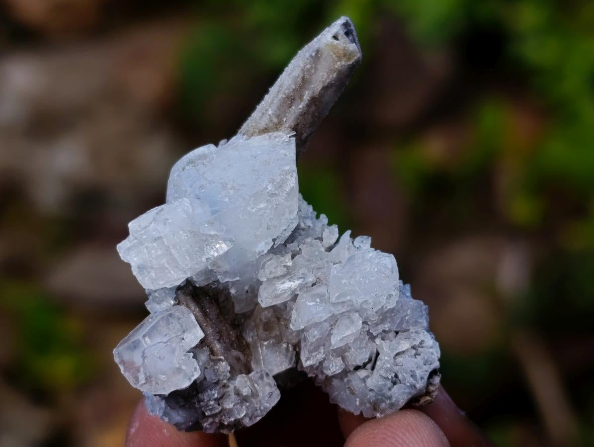 Natural Rhomboherdral and Spearhead Calcite Crystal Specimens x 70 From Albert's Mountain, Lesotho