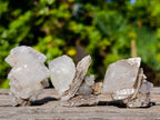 Natural Rhomboherdral and Spearhead Calcite Crystal Specimens x 70 From Albert's Mountain, Lesotho