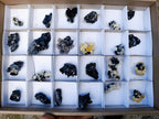 Natural Schorl Black Tourmaline Specimens with Associated Minerals x 24 From Erongo, Namibia