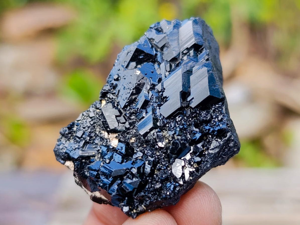 Natural Schorl Black Tourmaline Specimens with Associated Minerals x 24 From Erongo, Namibia