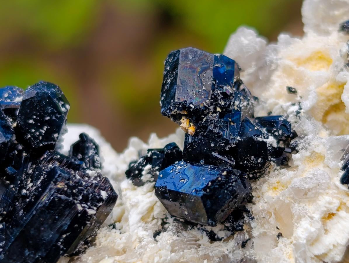 Natural Schorl Black Tourmaline Specimens with Associated Minerals x 24 From Erongo, Namibia