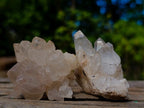 Natural Cascading "Anananas" Candle Quartz Clusters x 24 From Antsirabe, Madagascar