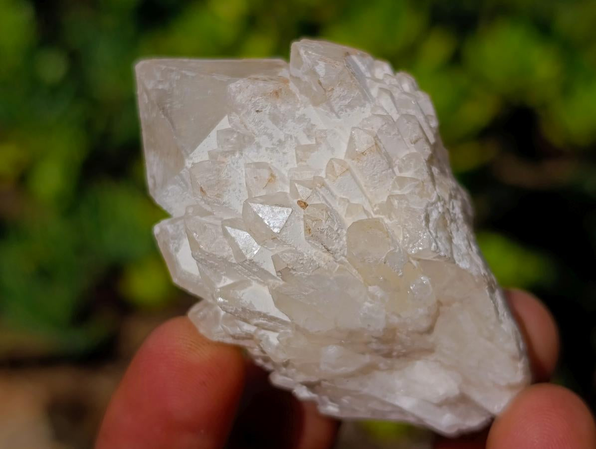 Natural Cascading "Anananas" Candle Quartz Clusters x 24 From Antsirabe, Madagascar