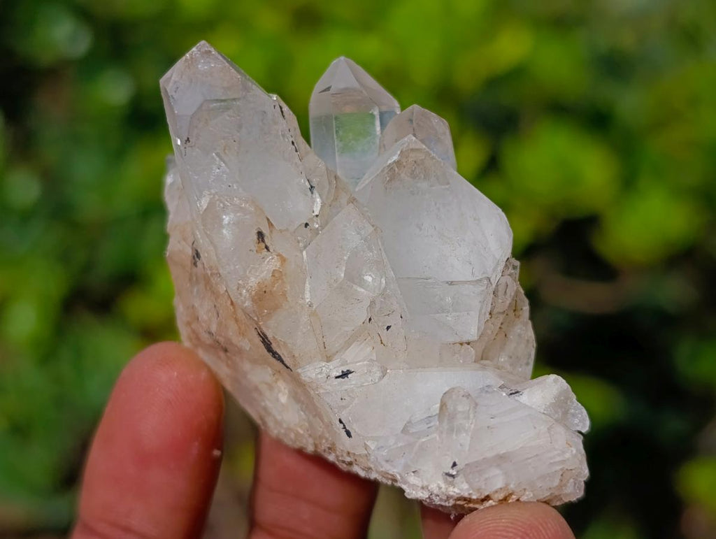 Natural Cascading "Anananas" Candle Quartz Clusters x 24 From Antsirabe, Madagascar