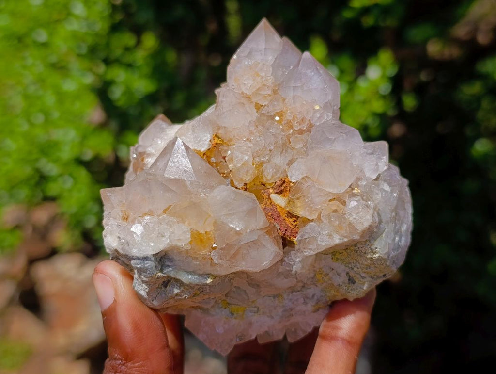 Natural Large Spirit Amethyst Clusters x 6 From Boekenhouthoek, South Africa