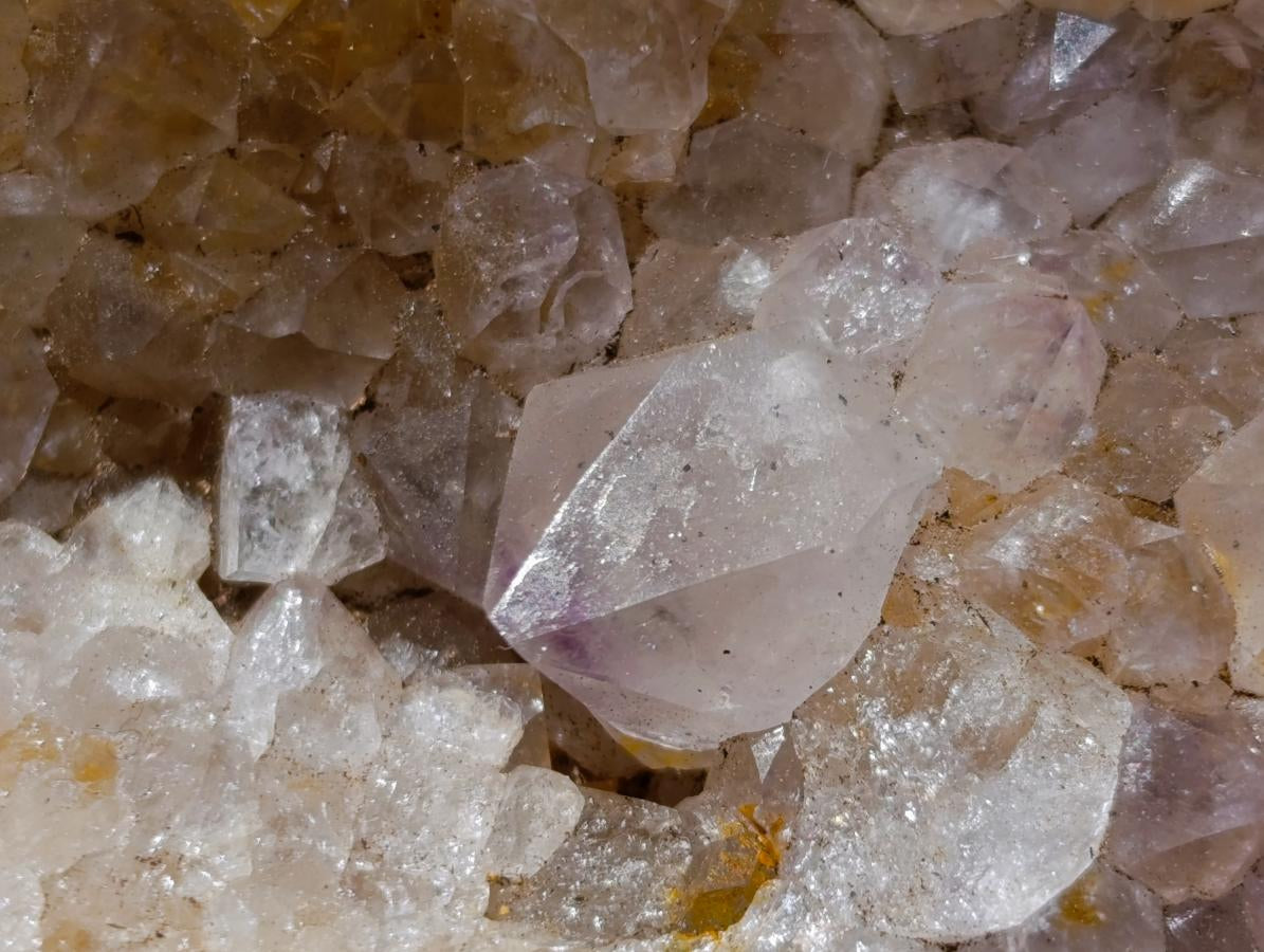 Natural Large Spirit Amethyst Clusters x 6 From Boekenhouthoek, South Africa