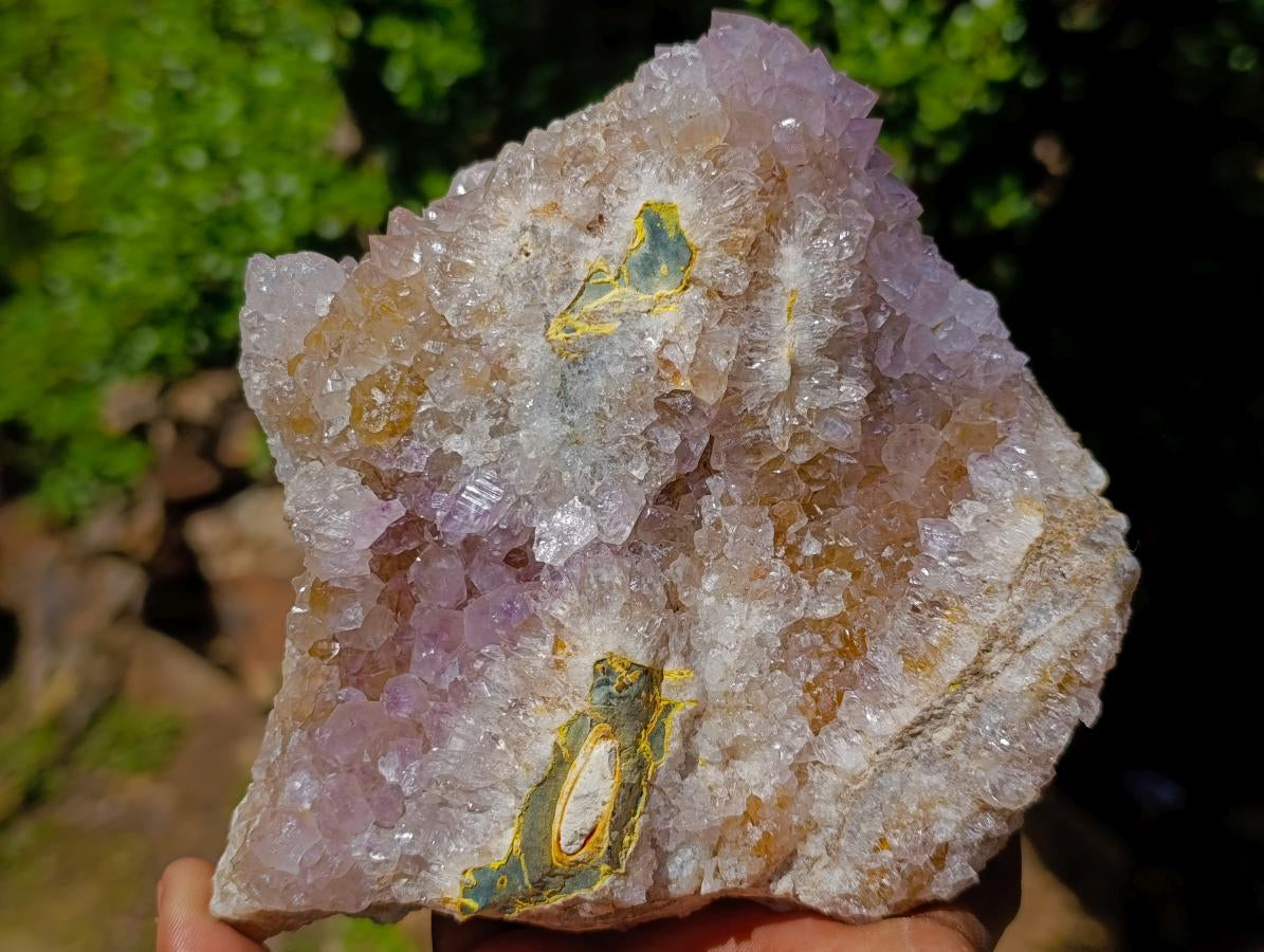 Natural Large Spirit Amethyst Clusters x 6 From Boekenhouthoek, South Africa