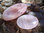 Polished Gemmy Rose Quartz Mixed Tray x 6 From Madagascar