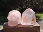 Polished Gemmy Rose Quartz Mixed Tray x 6 From Madagascar