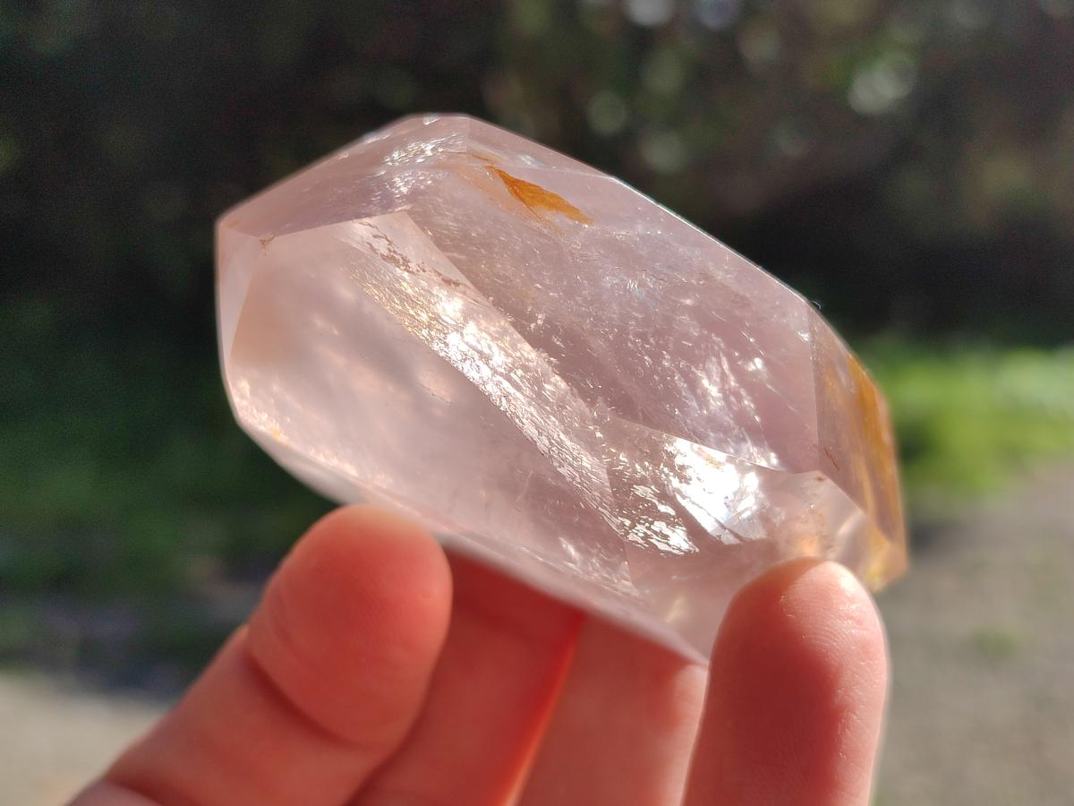 Polished Gemmy Rose Quartz Mixed Tray x 6 From Madagascar