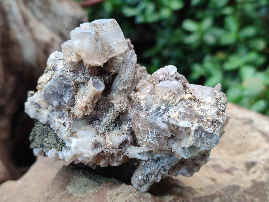 Natural Rhombohedral Calcite Specimens x 6 From Albert's Mountain, Lesotho
