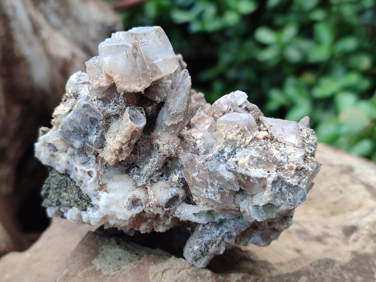 Natural Rhombohedral Calcite Specimens x 6 From Albert's Mountain, Lesotho