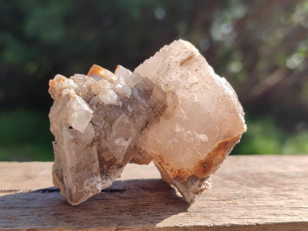 Natural Rhombohedral Calcite Specimens x 6 From Albert's Mountain, Lesotho