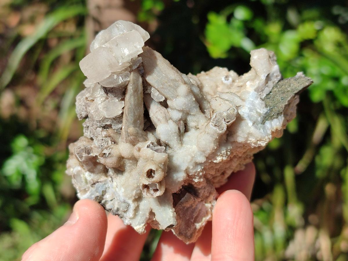 Natural Rhombohedral Calcite Specimens x 6 From Albert's Mountain, Lesotho