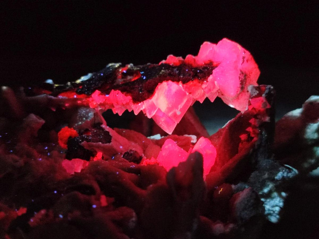 Natural Rhombohedral Calcite Specimens x 6 From Albert's Mountain, Lesotho