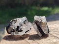 Natural Black Tourmaline Specimens in Quartz x 72 From Zambia
