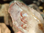 Natural Red Hematoid Quartz Crystals x 12 From Karoi, Zimbabwe