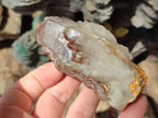 Natural Red Hematoid Quartz Crystals x 12 From Karoi, Zimbabwe