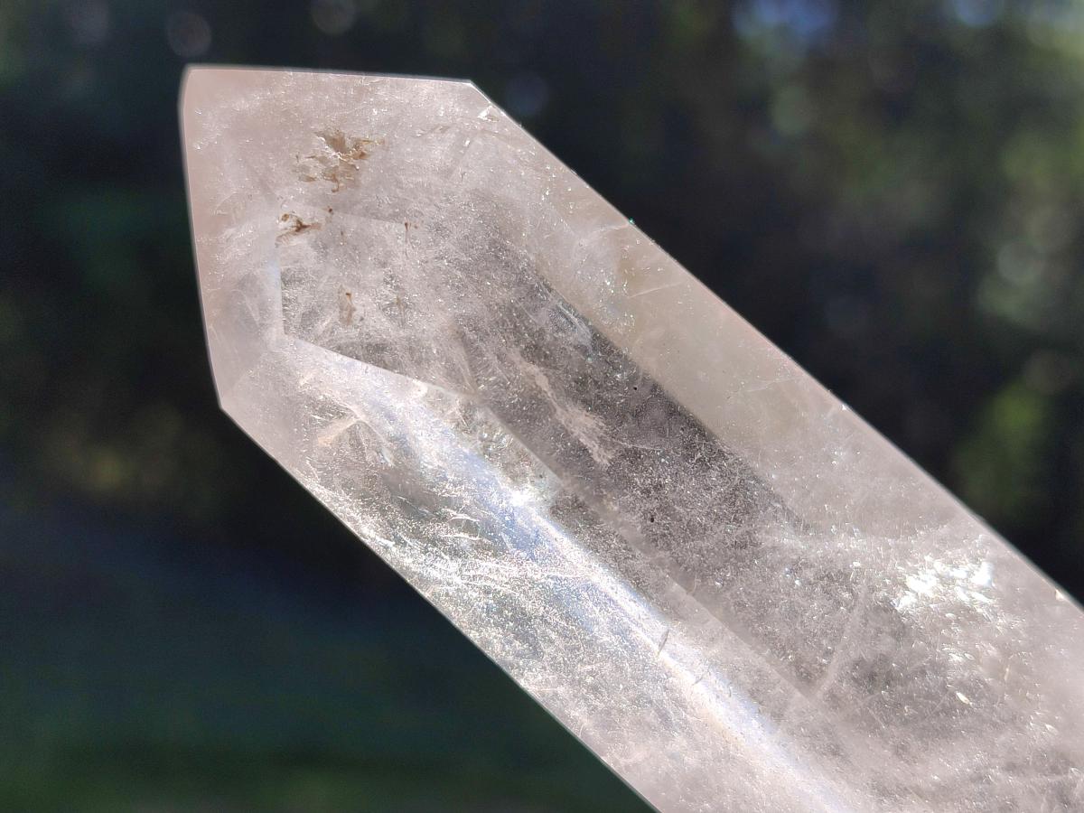 Polished Clear Quartz Crystals x 3 From Madagascar